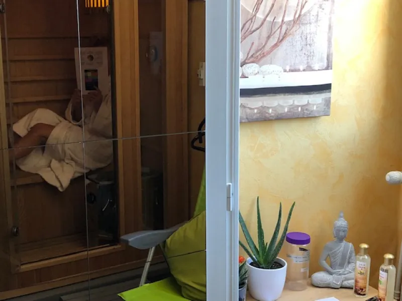 sauna pour votre détente Hotel la Croix Blanche Tarbes 