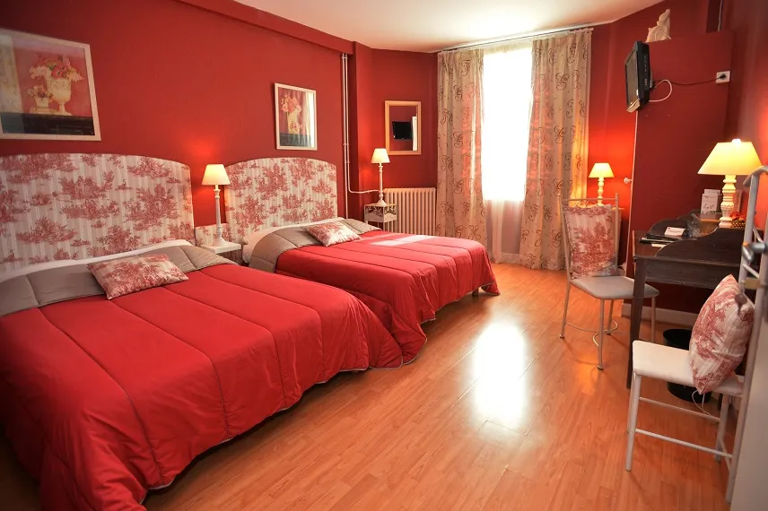 chambre twin 2 à 4 personnes