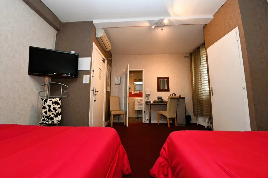 chambre twin 2 à 4 personnes