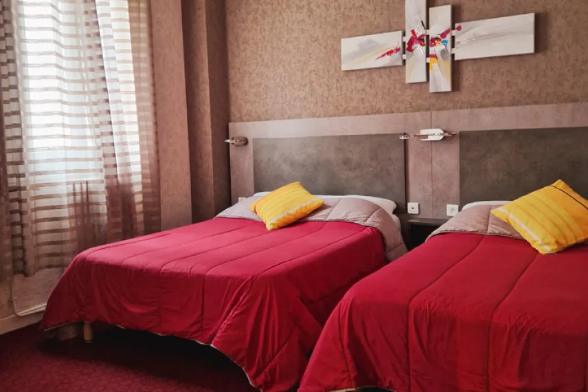 Chambre Twin lumineuse