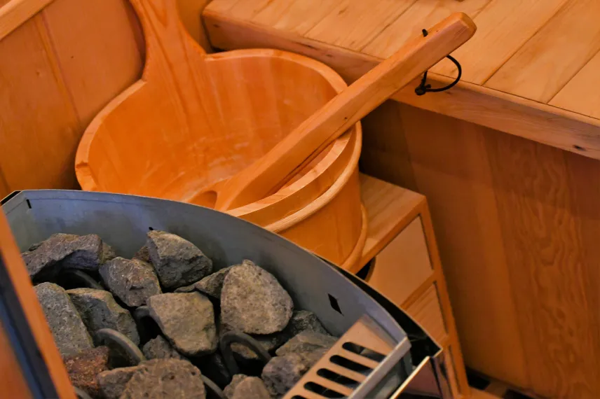 Espace bien-être avec sauna